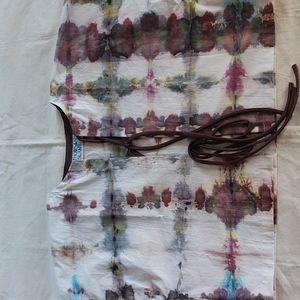 New! Thousand Island Tie Dyed Tie Top
